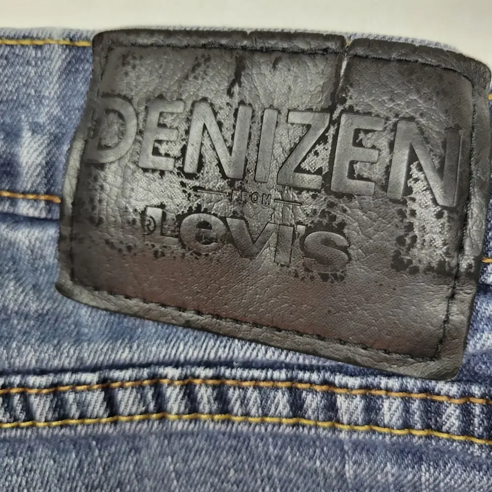 Levi's Denizen 232 Straight Leg Slim Fit Jeans Medium Wash Denim 28x30